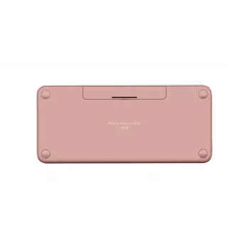 LOGITECH Pebble Keys 2 K380s - Kompakte Bluetooth-Tastatur - Tonal Rose - Qwerty Int