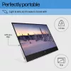 HP E-Series E14 G4 Portable Monitor, 35,6 cm (14 Zoll), 1920 x 1080 Pixel, Full HD, LCD, 5 ms, Silber