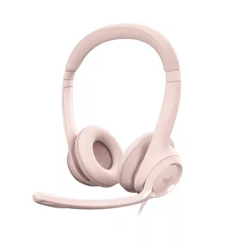 LOGITECH Headset - H390 - USB-A - Rose