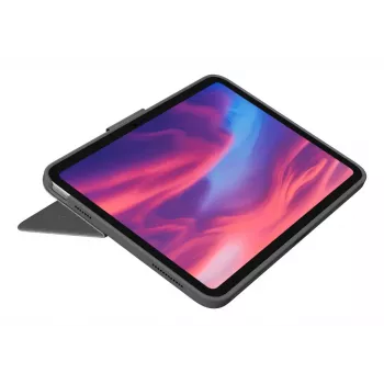 LOGITECH Combo Touch für iPad (10. Generation) - Oxford Grau - Swiss Qwertz