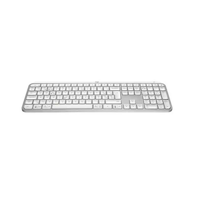 LOGITECH MX Keys S Tastatur Blassgrau Qwertz Suisse