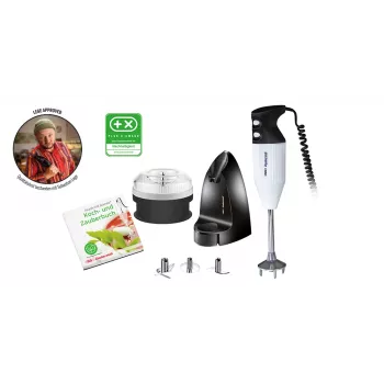 ESGE Petticoat Edition, Stabmixer, 1,5 m, 180 W, Schwarz, Weiß