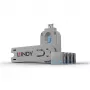 Lindy 40452 USB Typ-A Portblocker-Set, 4 Schlösser mit Schlüssel, Blau