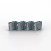 Lindy 40452 USB Typ-A Portblocker-Set, 4 Schlösser mit Schlüssel, Blau