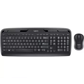 LOGITECH Wireless Desktop Mk330 – Schwarz – QWERTY UK