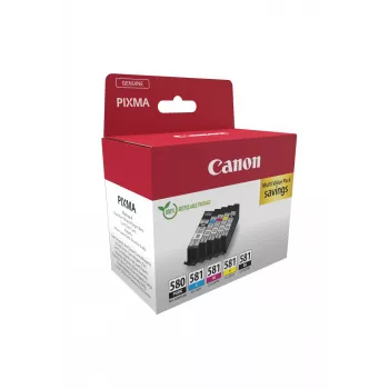 Canon 2078C008 Tintenpatrone 5 Stk. Original Schwarz, Cyan, Magenta, Gelb