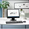 LOGITECH Tastatur K120 - Für Unternehmen Azerty Belgisch