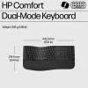HP 685 Comfort Dual-Mode Tastatur 8T6L9UT#ABB, kabellos 2,4 GHz, Multi-Device, 23 programmierbare Tasten, Full-Size, QWERTY International Englisch, schwarz