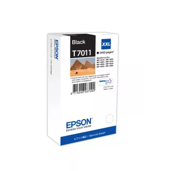 Cartridge Epson Ink C13T70114010 T7011 XXL Schwarz