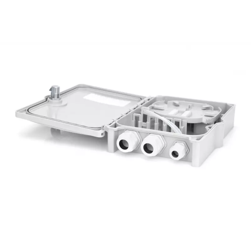 DIGITUS Outdoor FTTH Box für 6x SC/DX Adapter, IP65