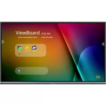 Viewsonic IFP7550-5F interaktives Whiteboard 190,5 cm (75 Zoll) 3840 x 2160 Pixel Touchscreen Schwarz HDMI