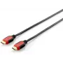 Equip HDMI 2.0 Kabel, Dual Color, 2m, 28AWG, 2 m, HDMI Type A (Standard), HDMI Type A (Standard), 3D, 10.2 Gbit/s, Schwarz, Rot