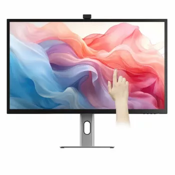 ALOGIC Desktop Monitor - Clarity Max Touch - 32in TouchScreen - 3840x2160 (4K UHD) mit USB-C Power Delivery und Webcam
