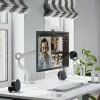 ALOGIC Clarity Max Touch 32C4KPDWT Touchscreen-Monitor, 32 Zoll, 3840x2160 4K UHD, 65 W Power Delivery, 8-MP-Webcam, USB-Hub, schwarz/silber