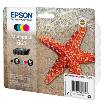 Epson C13T03U64020 Tintenpatrone 1 Stk. Original Standard-Reichweite Schwarz, Cyan, Magenta, Gelb