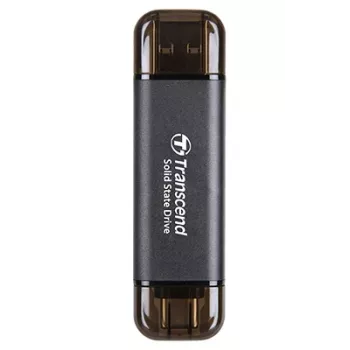TRANSCEND Esd310c – 512 GB tragbare SSD – USB Typ-A / USB Typ-C