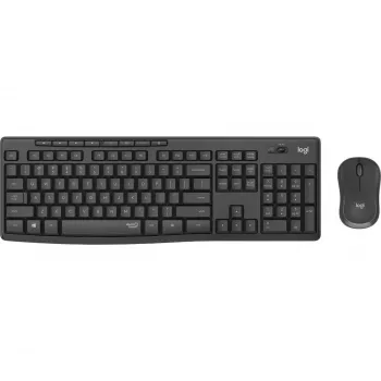 LOGITECH Mk295 Silent Wireless Combo Graphite Azerty Französisch