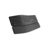 LOGITECH Ergo K860 – kabellose geteilte Tastatur, Graphit, AZERTY, Französisch