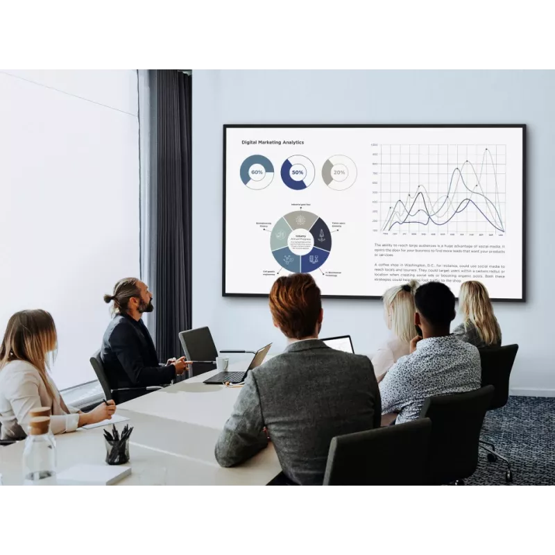 Viewsonic CDE4330 Signage Display 109,2 cm (43 Zoll) Wi-Fi 450 cd/m² 4K Ultra HD Schwarz Integrierter Prozessor Android 11