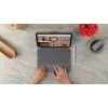 LOGITECH Combo Touch für iPad (10. Generation) - Oxford Grau - Qwerty UK