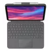 LOGITECH Combo Touch für iPad (10. Generation) - Oxford Grau - Qwerty UK