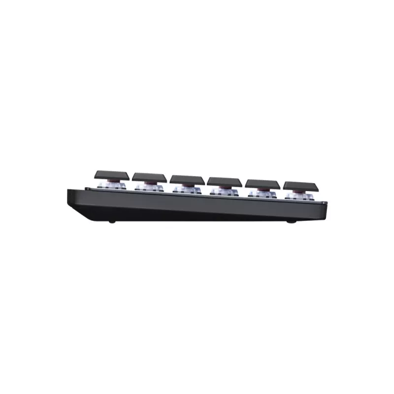 LOGITECH MX Mechanical Kabellose beleuchtete Performance-Tastatur – Graphite, US International, QWERTY, taktil, leise