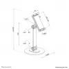 Neomounts DS15-540BL1 Tablet-Ständer 4,7-12,9 Zoll - universal