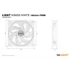 be quiet! Light Wings White | 140mm PWM Dreierpack Gehäuselüfter 14 cm 3 Stück
