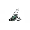 Bosch 37-550 Handrasenmäher Batterie Schwarz, Grün