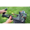 Bosch 37-550 Handrasenmäher Batterie Schwarz, Grün