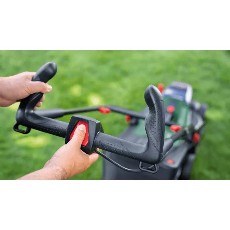 Bosch 37-550 Handrasenmäher Batterie Schwarz, Grün