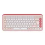 Logitech POP Icon Keys kabellose Tastatur, Rosé, QWERTY, US-International