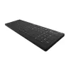 Contour Design Active Key Contour QuickClean Medical Keyboard abnehmbare Abdeckung Vollformat Wireless Schwarz DE C8112