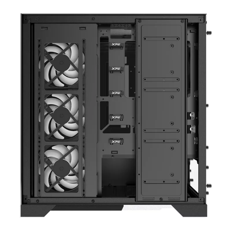 XPG INVADER X Mid-Tower schwarz, Midi Tower, PC, Schwarz, ATX, micro ATX, Mini-ITX, SPCC, 17,5 cm