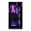 XPG Invader X BTF Midi-Tower-PC-Gehäuse, ATX/Micro-ATX/Mini-ITX, Hartglas, 5x 120-mm-ARGB-Lüfter, USB-C, ohne Netzteil, Schwarz