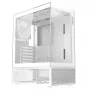 XPG Invader X Mini Midi-Tower-PC-Gehäuse, ATX/Micro-ATX/Mini-ITX, Glasseitenteile, 5x 120-mm-ARGB-Lüfter, USB-C, ohne Netzteil, Weiß