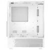 XPG Invader X Mini Midi-Tower-PC-Gehäuse, ATX/Micro-ATX/Mini-ITX, Glasseitenteile, 5x 120-mm-ARGB-Lüfter, USB-C, ohne Netzteil, Weiß