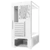 XPG Invader X Mini Midi-Tower-PC-Gehäuse, ATX/Micro-ATX/Mini-ITX, Glasseitenteile, 5x 120-mm-ARGB-Lüfter, USB-C, ohne Netzteil, Weiß