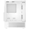 XPG Invader X Mini Midi-Tower-PC-Gehäuse, ATX/Micro-ATX/Mini-ITX, Glasseitenteile, 5x 120-mm-ARGB-Lüfter, USB-C, ohne Netzteil, Weiß