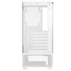 XPG Invader X Mini Midi-Tower-PC-Gehäuse, ATX/Micro-ATX/Mini-ITX, Glasseitenteile, 5x 120-mm-ARGB-Lüfter, USB-C, ohne Netzteil, Weiß