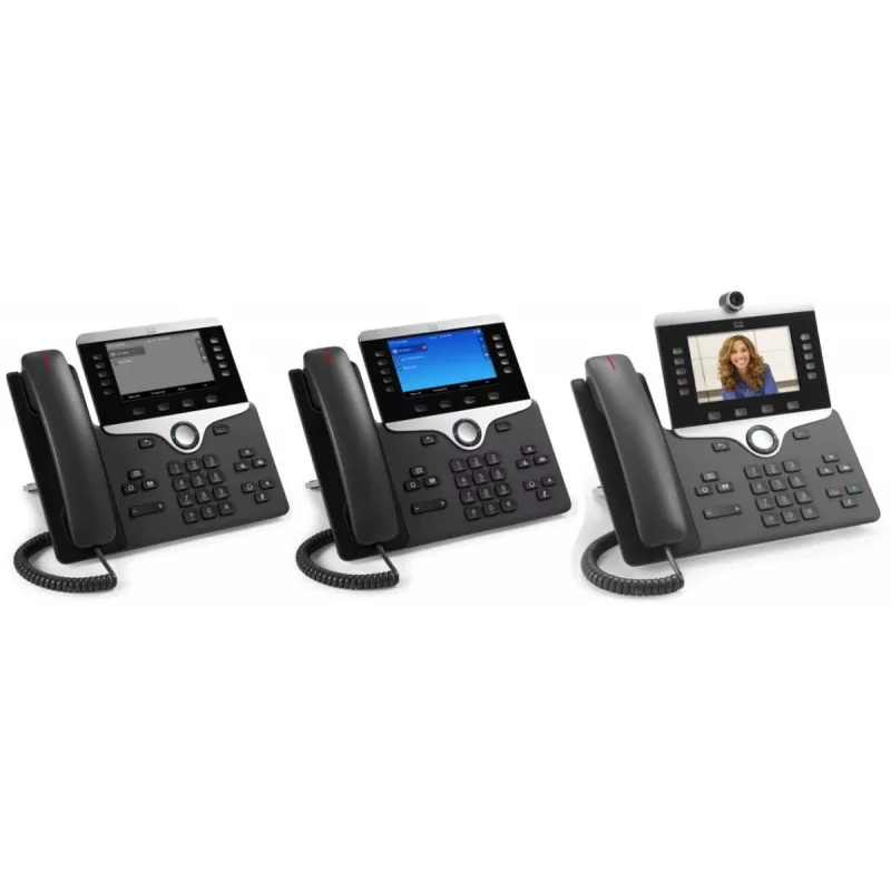Cisco IP Phone 8851 mit Multiplattform-Telefon-Firmware