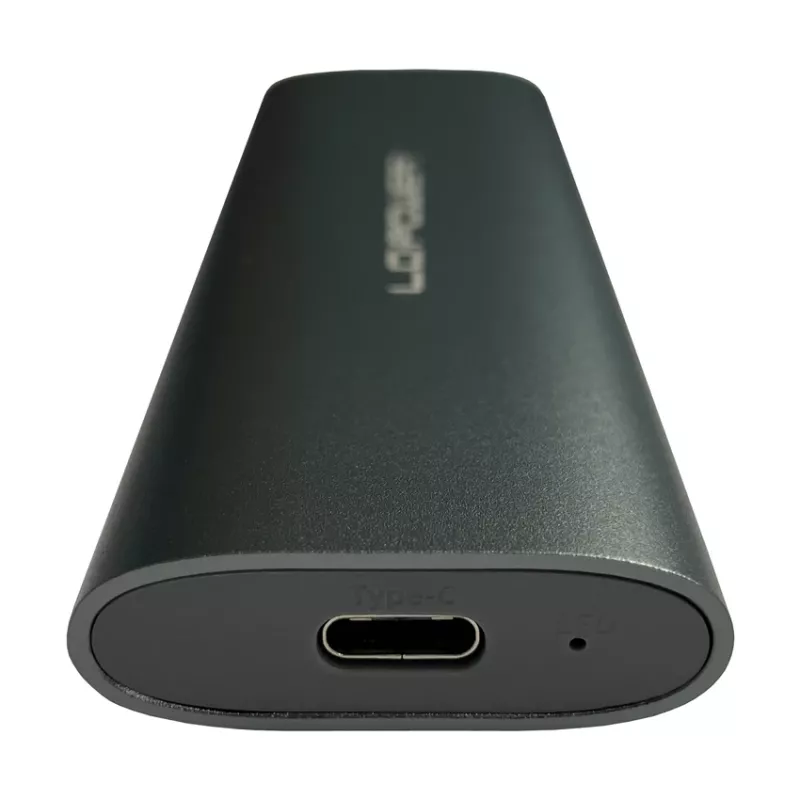 LC-POWER M.2 SSD-Gehäuse (NVMe & SATA), USB 3.2 Gen.2x1, Schwarz – LC-M2-C-MULTI-2