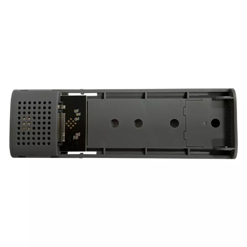 LC-POWER M.2 SSD-Gehäuse (NVMe & SATA), USB 3.2 Gen.2x1, Schwarz – LC-M2-C-MULTI-2
