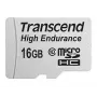 Flash-Speicher Transcend 16GB MicroSDHC Class 10 mit Adapter