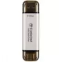 Transcend ESD310S tragbare SSD, 512 GB, USB 3.2 Gen 2, Silber