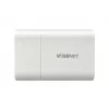 Hanwha XNB-6001 Box-IP-Sicherheitskamera, für den Innenbereich, 2 MP, PoE, digitales PTZ, Elfenbein
