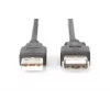 DIGITUS ASSMANN USB 2.0 Verlängerungskabel, Typ A M/F, 5m USB 2.0 konform Schwarz