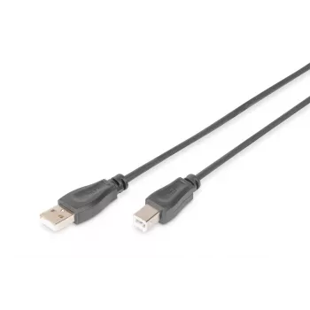DIGITUS USB 2.0 Kabel Typ A-B M/m 2m USB 2.0 Konform