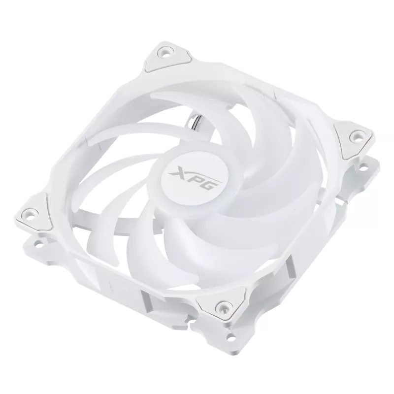 XPG VENTO 120 ARGB PWM (3er-Pack) Weiß, Lüfter, 12 cm, 300 U/min, 1650 U/min, Weiß