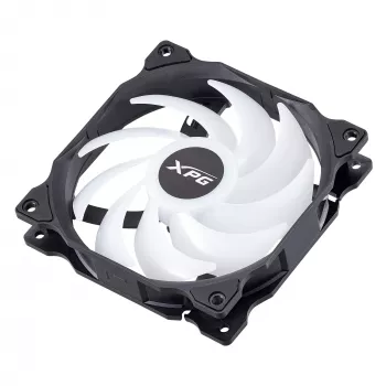 XPG VENTO 120 ARGB PWM Schwarz, Lüfter, 12 cm, 300 U/min, 1850 U/min, Schwarz